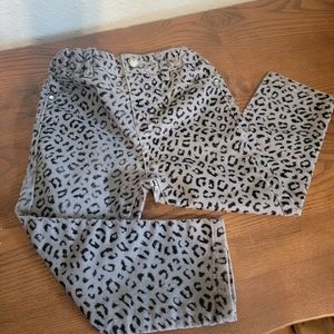 Leopard print pants